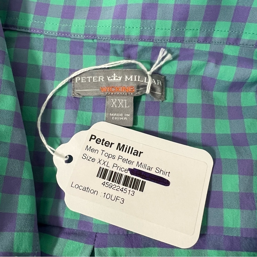 Peter Millar Wicking Performance Button Up - image 2